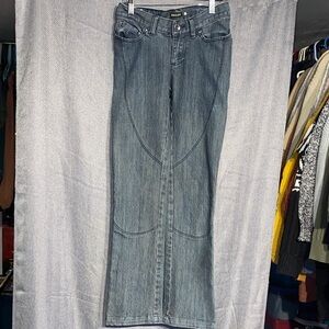 Kevlar re-enforced Classic Women's Straight Leg Blue Jeans